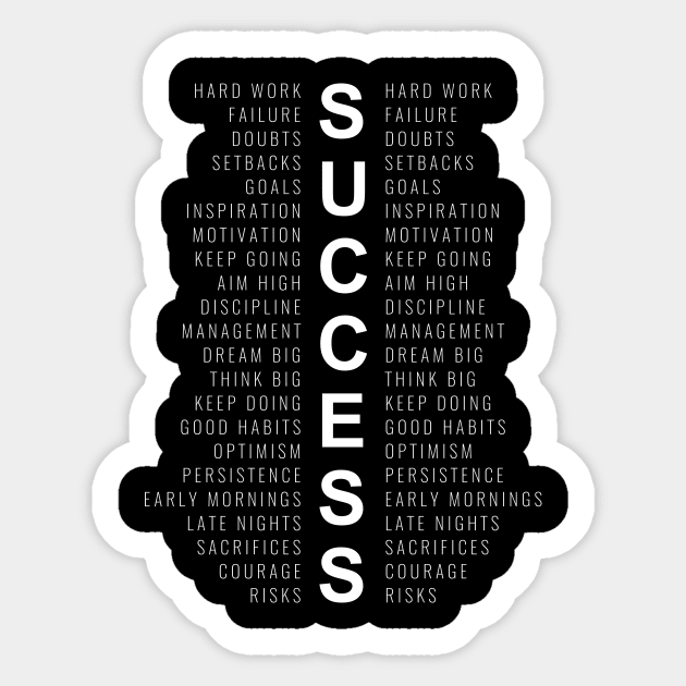 Success | Motivational Sticker by Inspirify